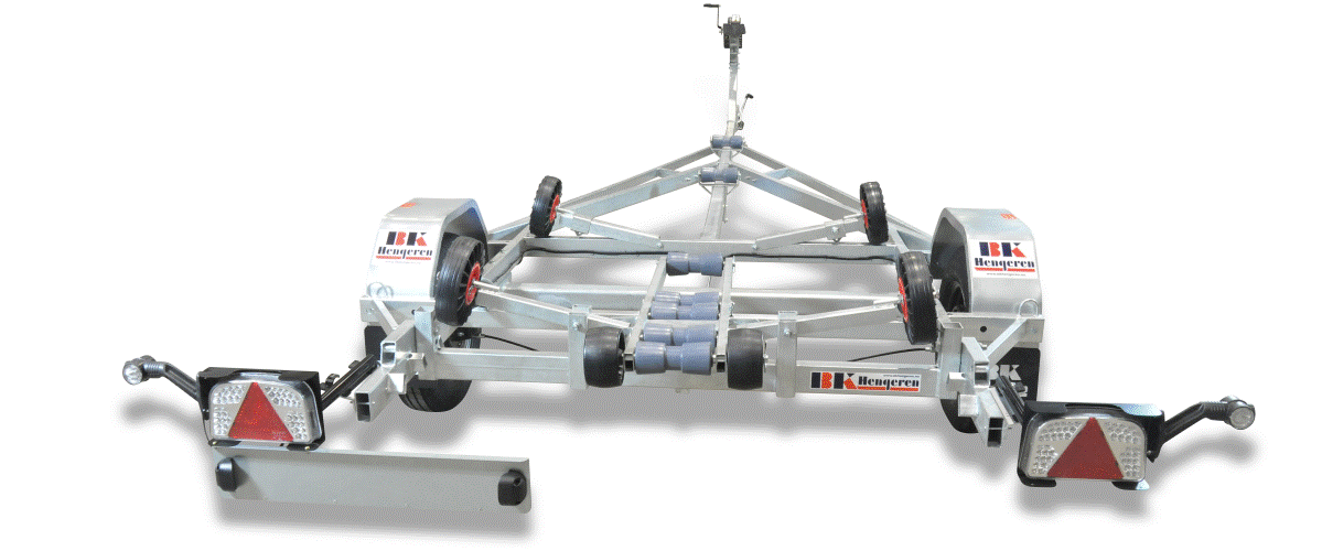22-fots (1) - 1500 kg = Båttrailer BK P1522T - 5