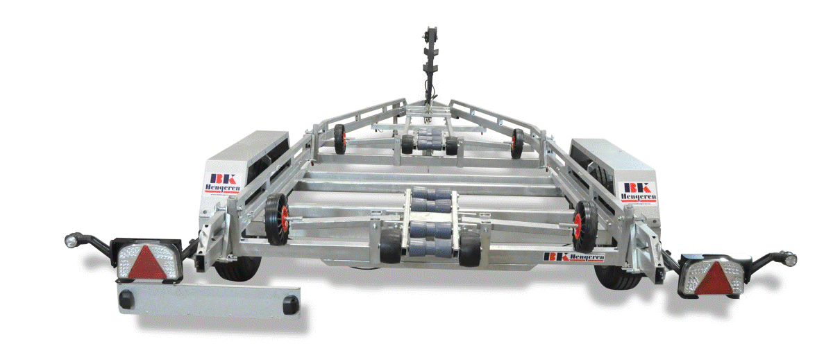 24-fots  (1) - 2000 kg = Båttrailer BK P2024B - 3
