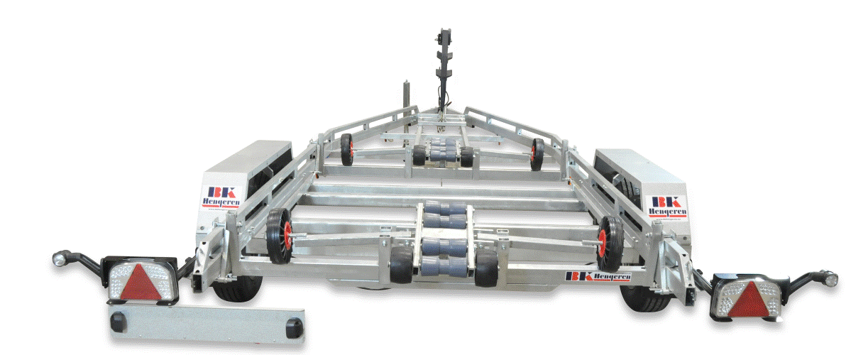 24-fots (2) - 2700 kg = Båttrailer BK 2724B - 4
