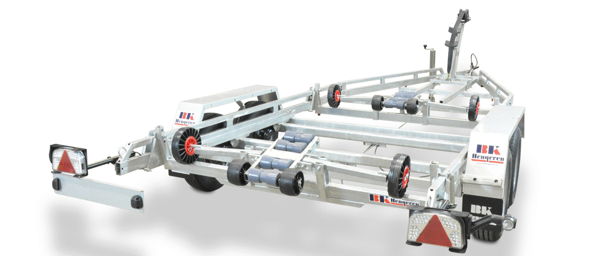 24-fots (2) - 2700 kg = Båttrailer BK 2724B - 3