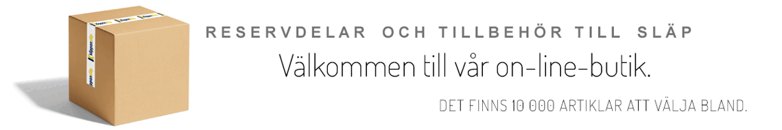 Reservdelar + tillbehör släpvagn
