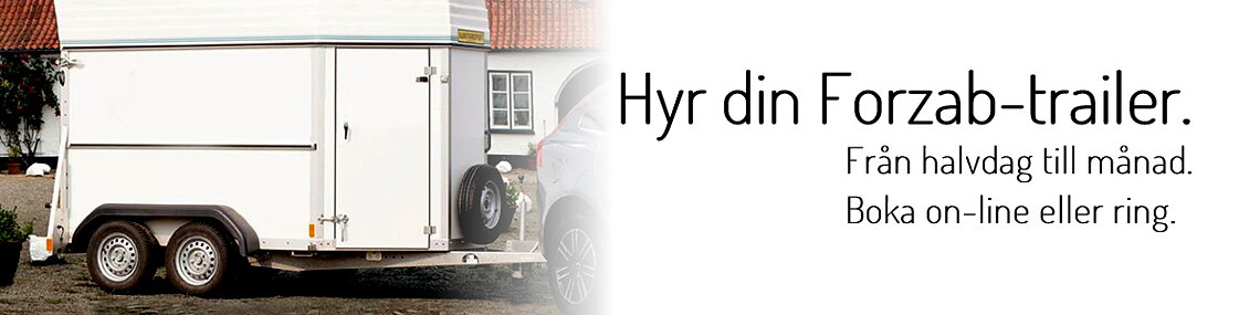 Hästsläp - hyra