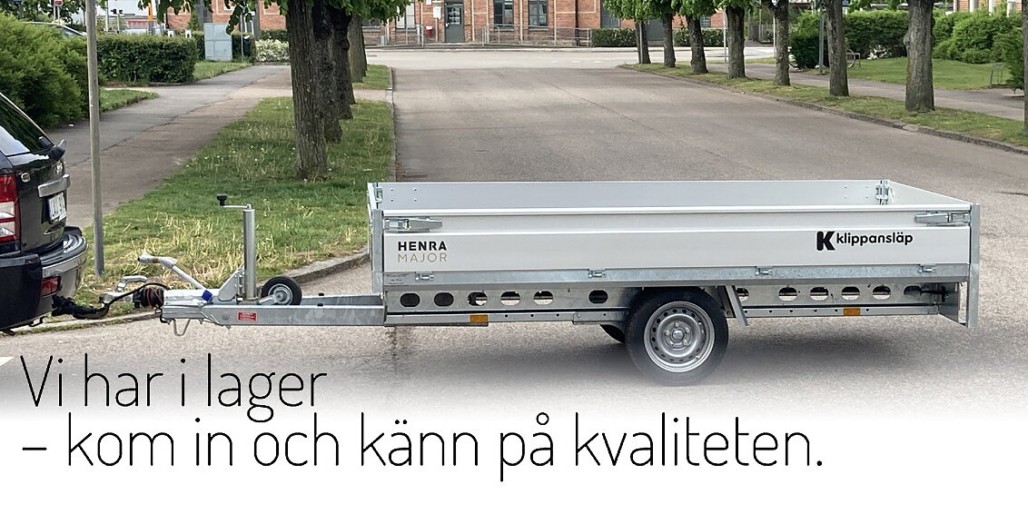 Högbyggd en-axlad