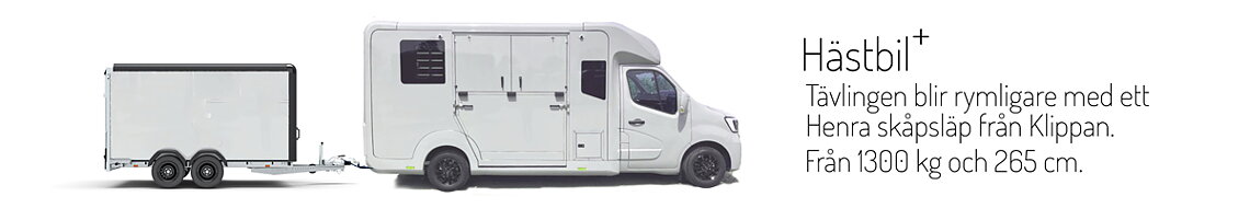 Henra - Skåpsläp / skåptrailers