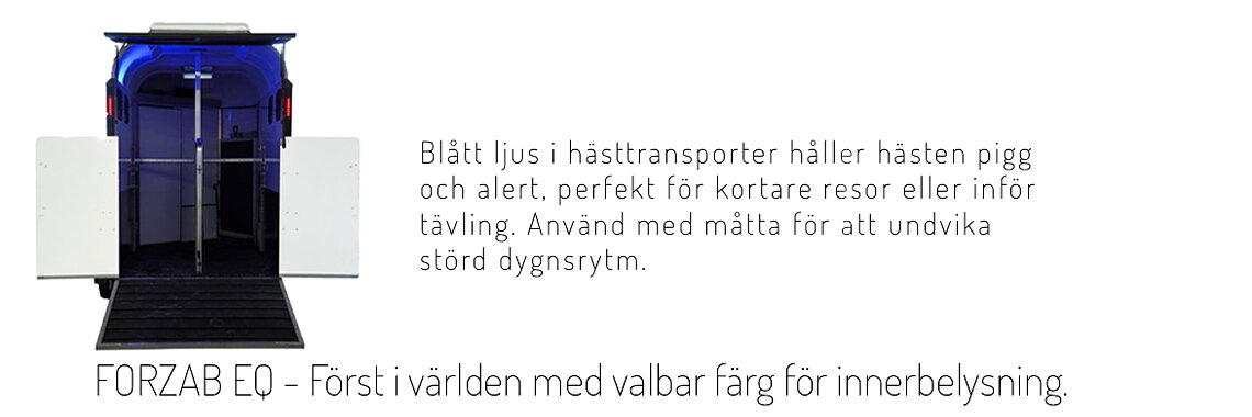 Blankare forzab innerljus bla