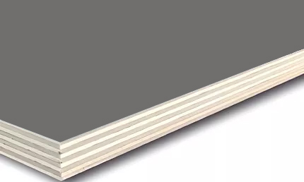 Mörkgrå plywood