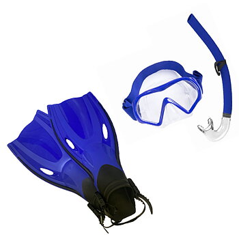 Diving Set, snorkle and fins Pro-Glide Children - Lane 4