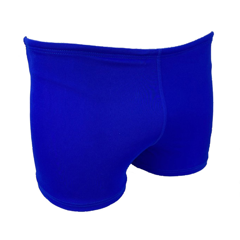 Badehosen klassische Boxer style blau - 3