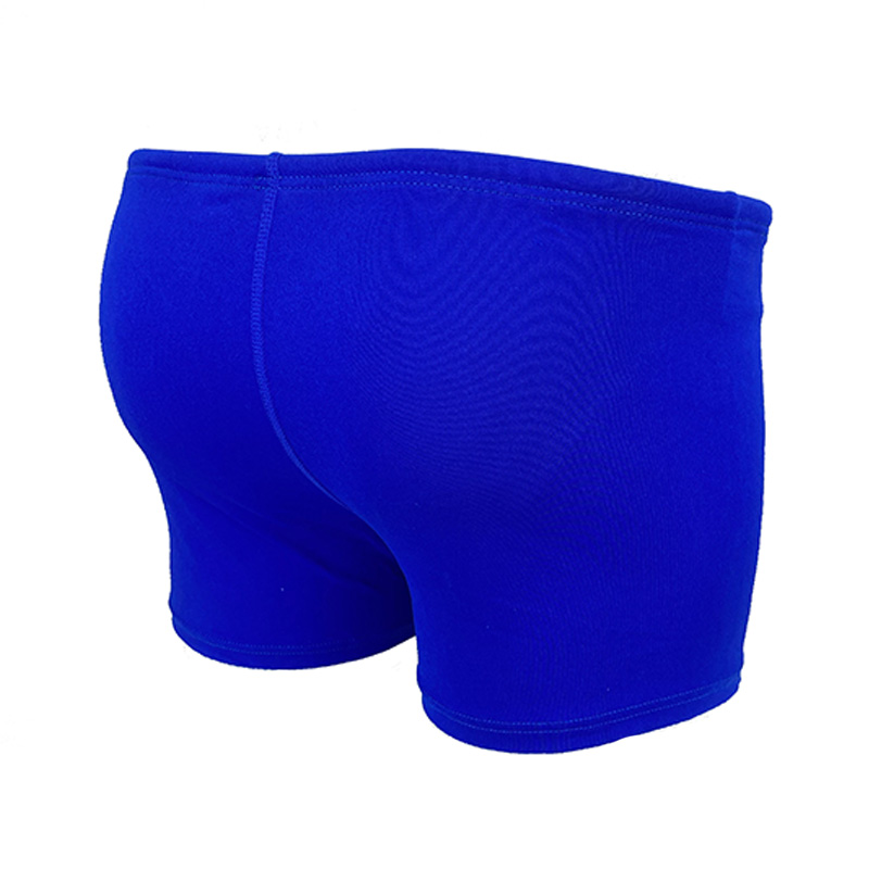 Badehosen klassische Boxer style blau - 4