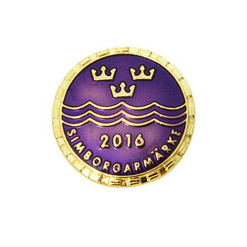 Swimming badge Pin 2016