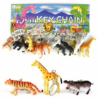 Key ring wild animal