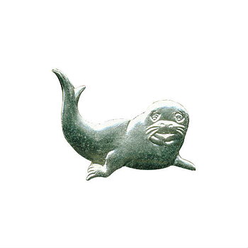 Silver Seal Pin