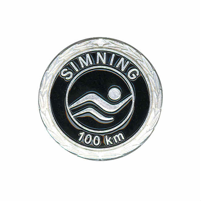 Swimming Badge 100 km - Swimming Badge