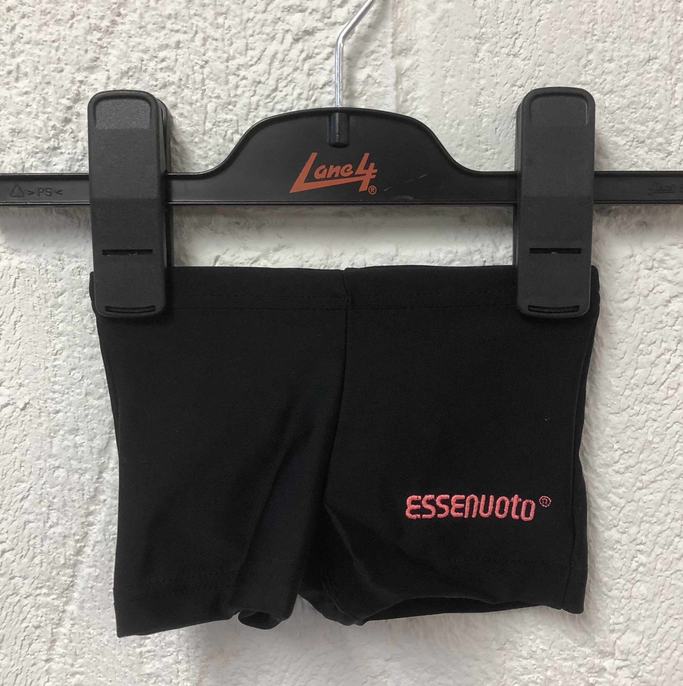 Black swimtrunk for boys (boxer style)