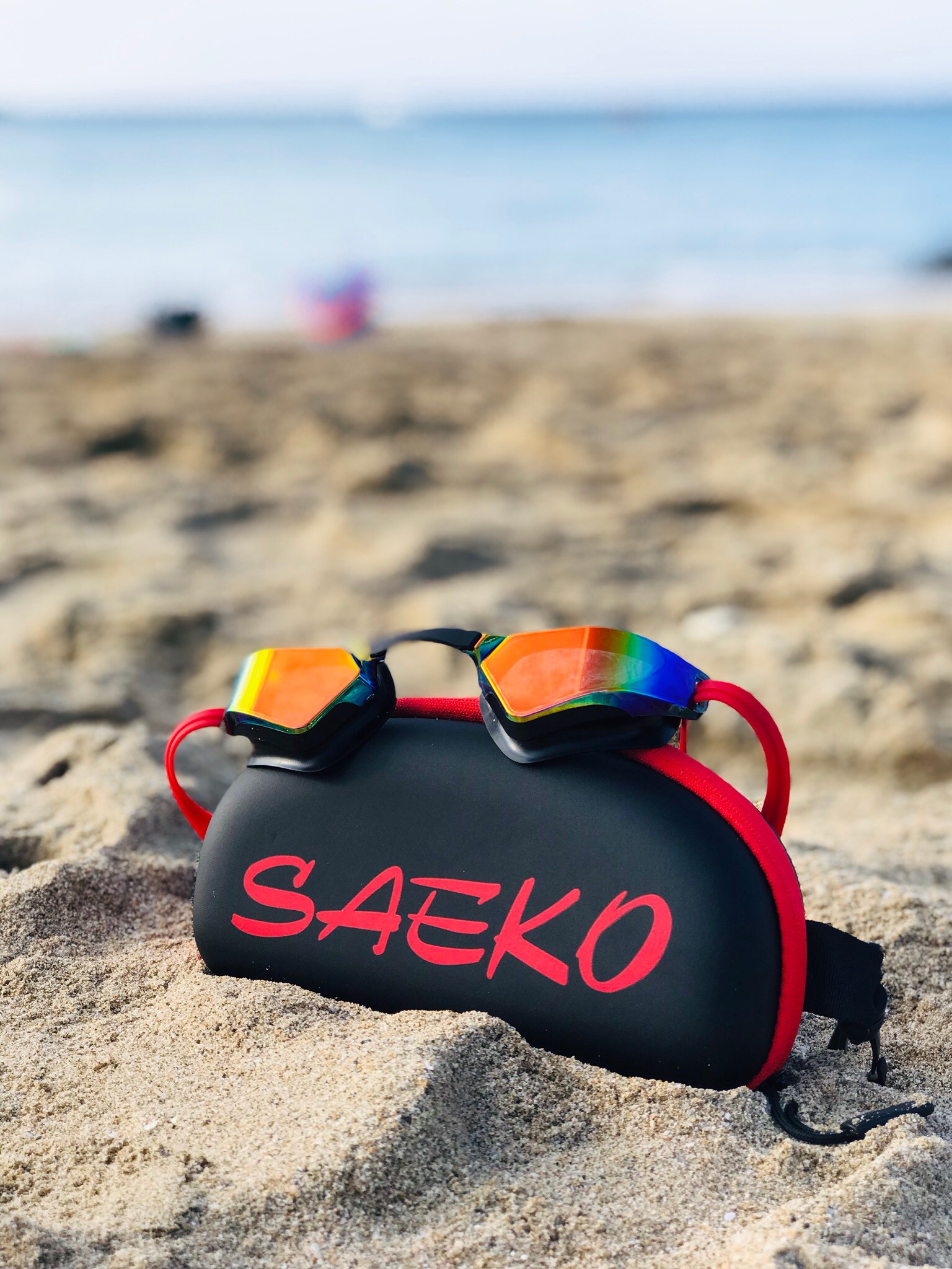 Goggle Case black/red from SAEKO - 4