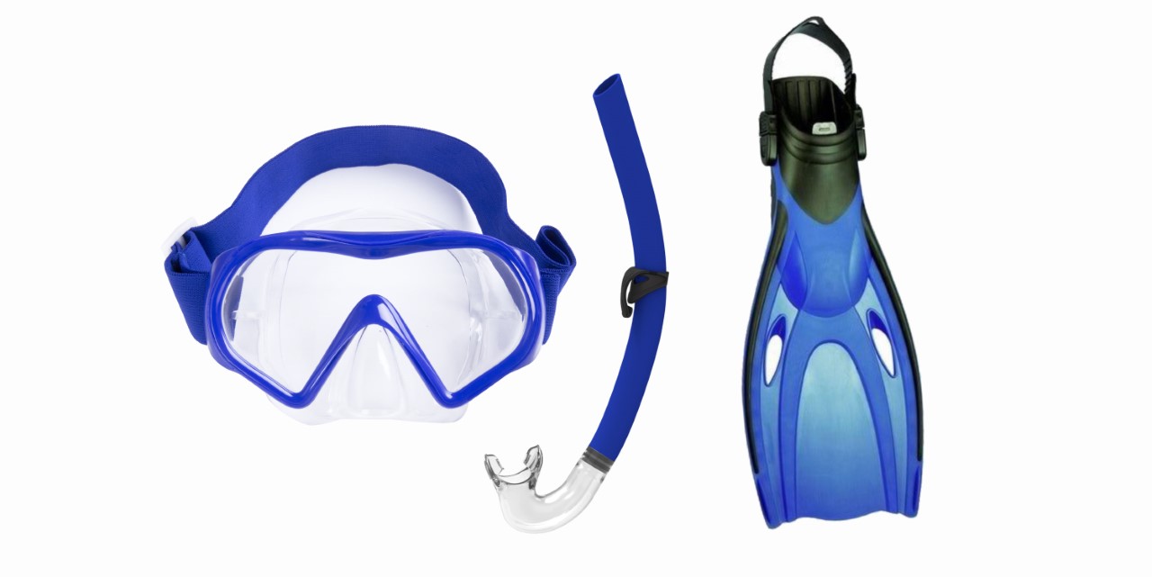 Diving Set, snorkle and fins Pro-Glide - Lane 4 - 5