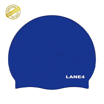 Badekappe Solid Silicon Navy