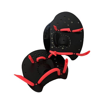 Handpaddle Swim Power Black (Pink band)