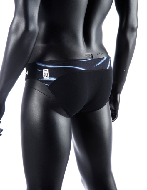 Badehose Klassische C-trunk Flash Blau - 2