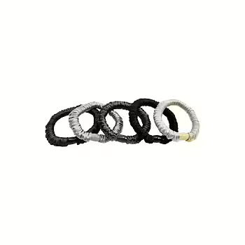 Pipol´s Bazaar Ruffle Satin Elastic Dark Mix 5 PCS