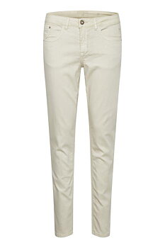 Cream Lotte Plain Twill Coco Fit Chalk