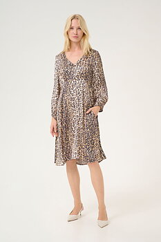Culture Berna Dress Leopard