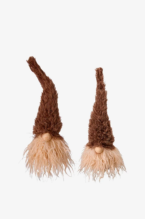 Wikholm Form Tomte  Melker Brun Liten - 2
