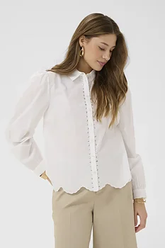 Cream Trista Shirt Snow White