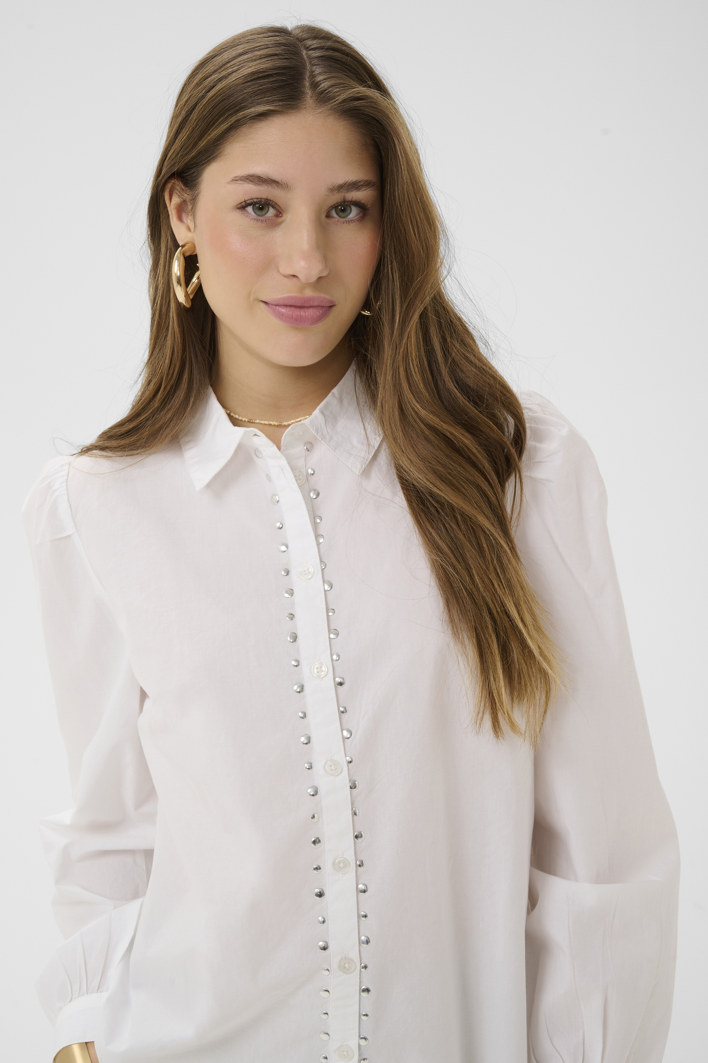Cream Trista Shirt Snow White - 2