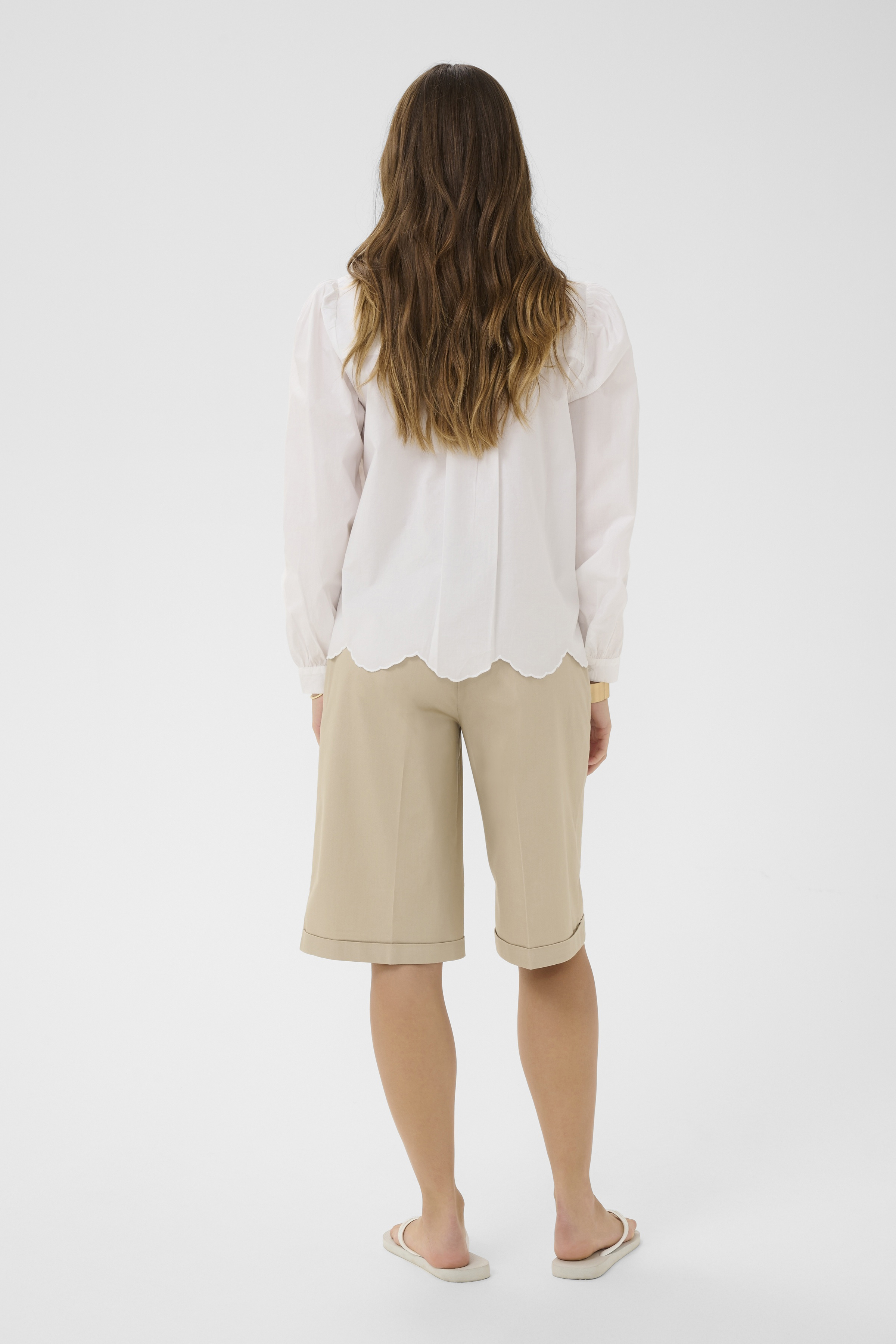 Cream Trista Shirt Snow White - 3