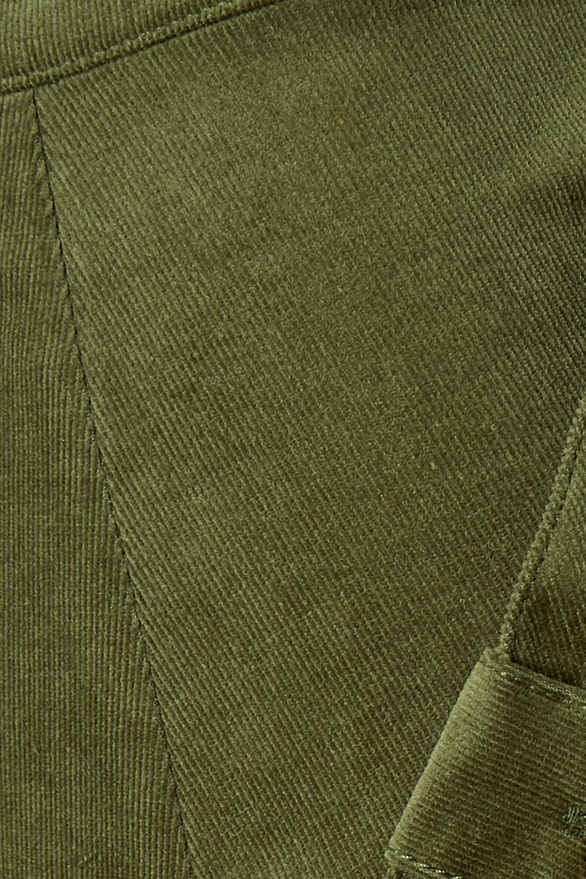 Saint Tropez Cordie Skirt Army Green - 5