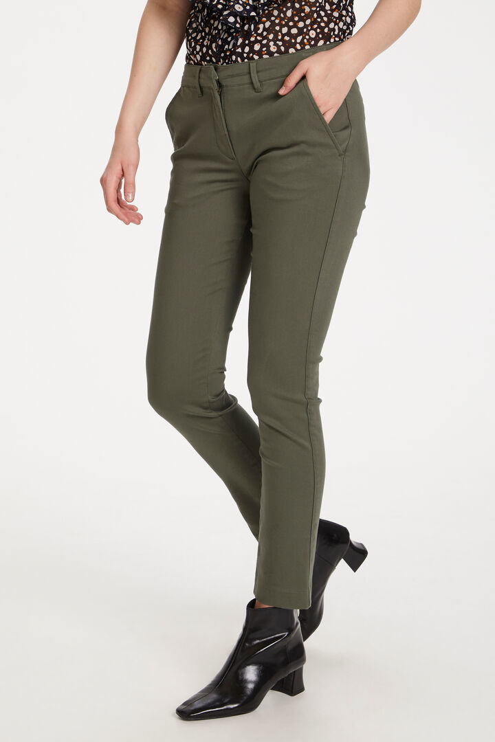 Saint Tropez Clothilde Pants Army Green