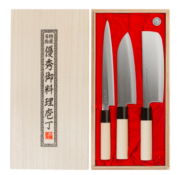 Houcho Balsabox 3 knivar