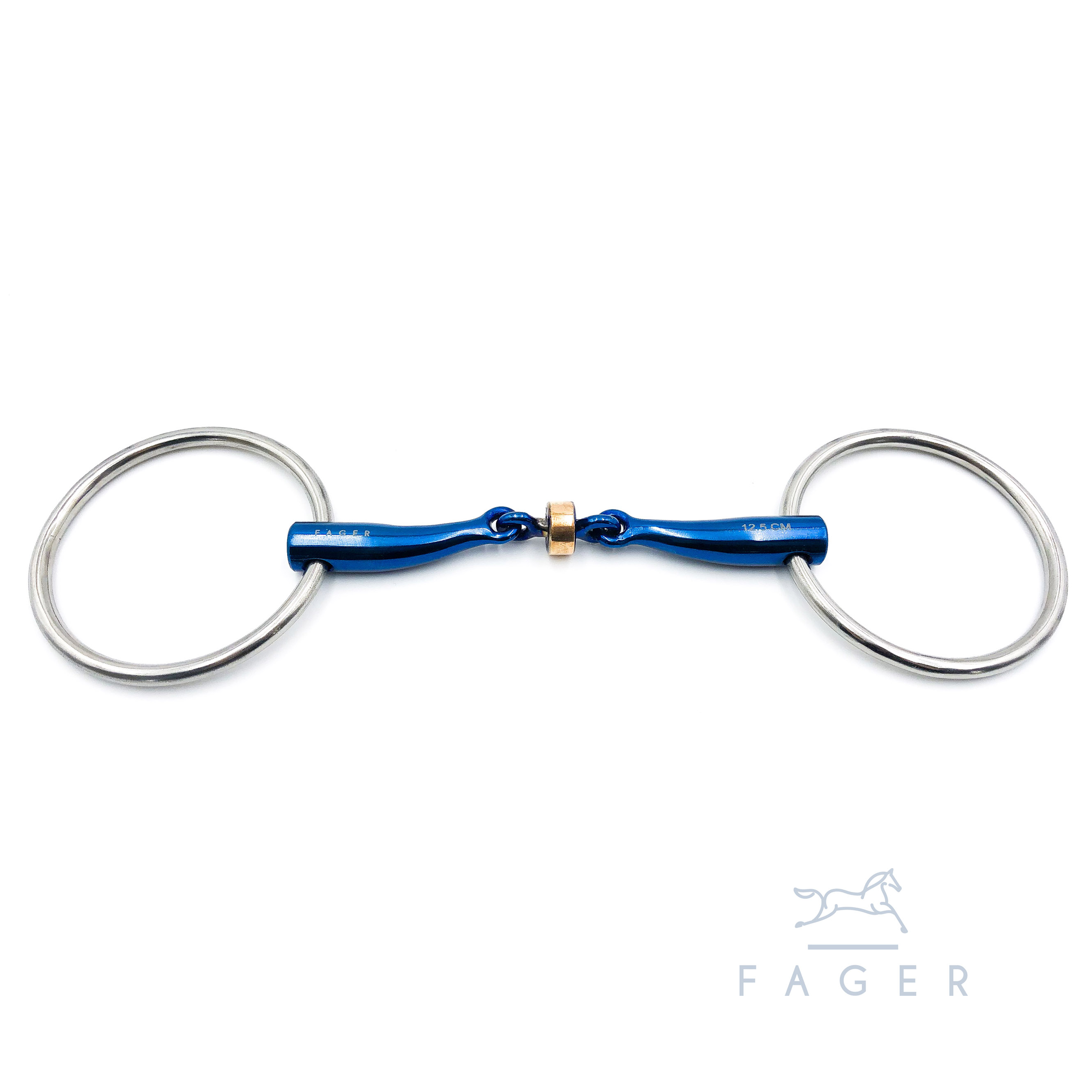 Fager "Sally" Titanium Anatomic Copper Roller Loose Ring - 2