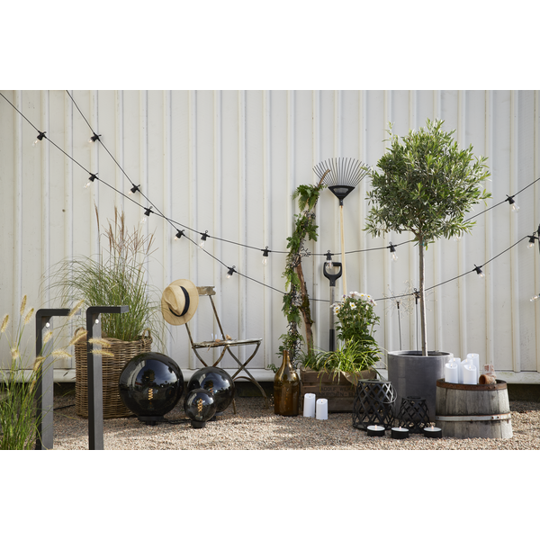 Star Trading Blockljus Flamme - 15cm - 3