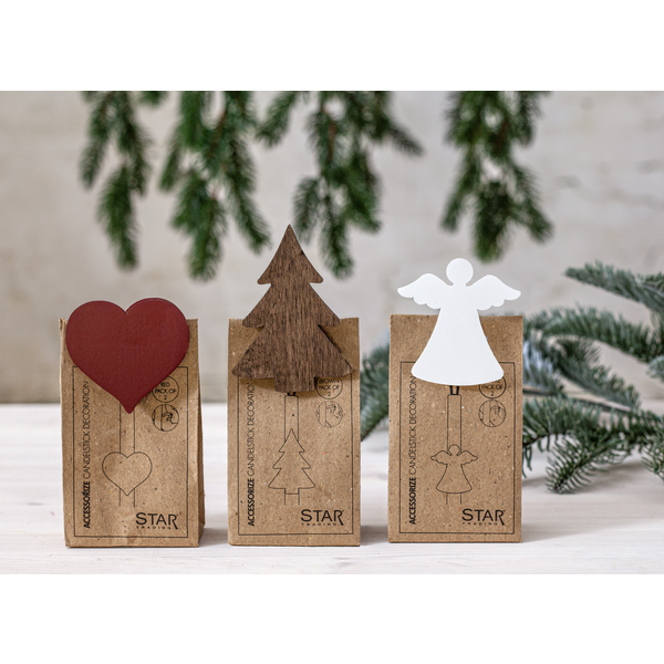 Star Trading Ljusmanschett Accessorize ängel 2-pack. - 6