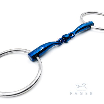 Fager "Bianca"  Titanium Roller Loose Rings bit 