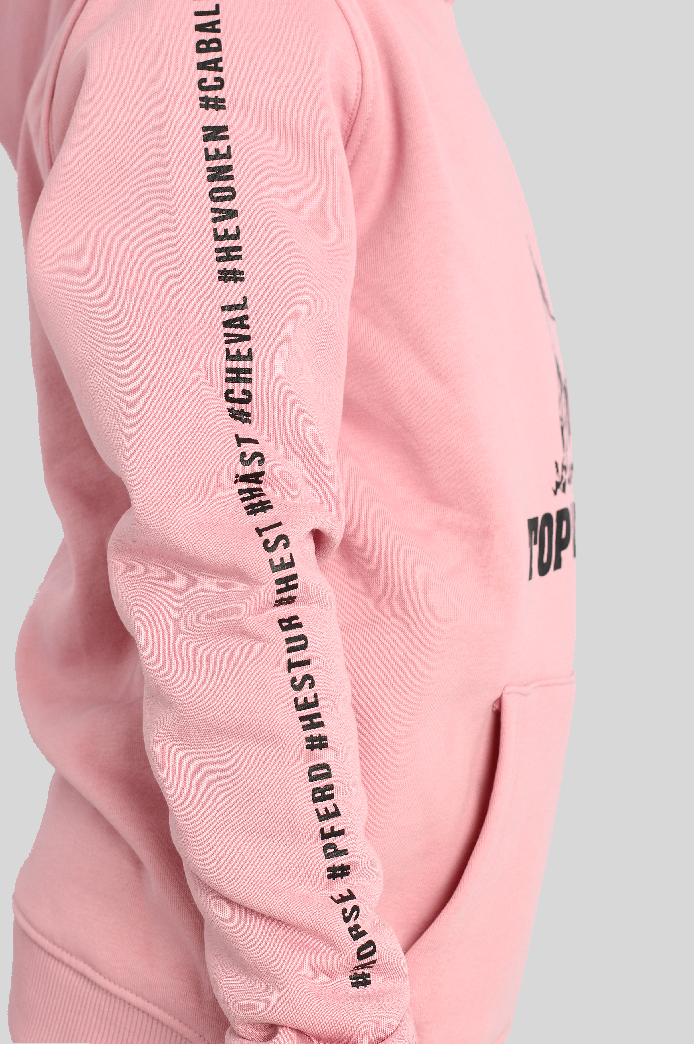 Top Reiter "Hestur" Hoddie barn - 4