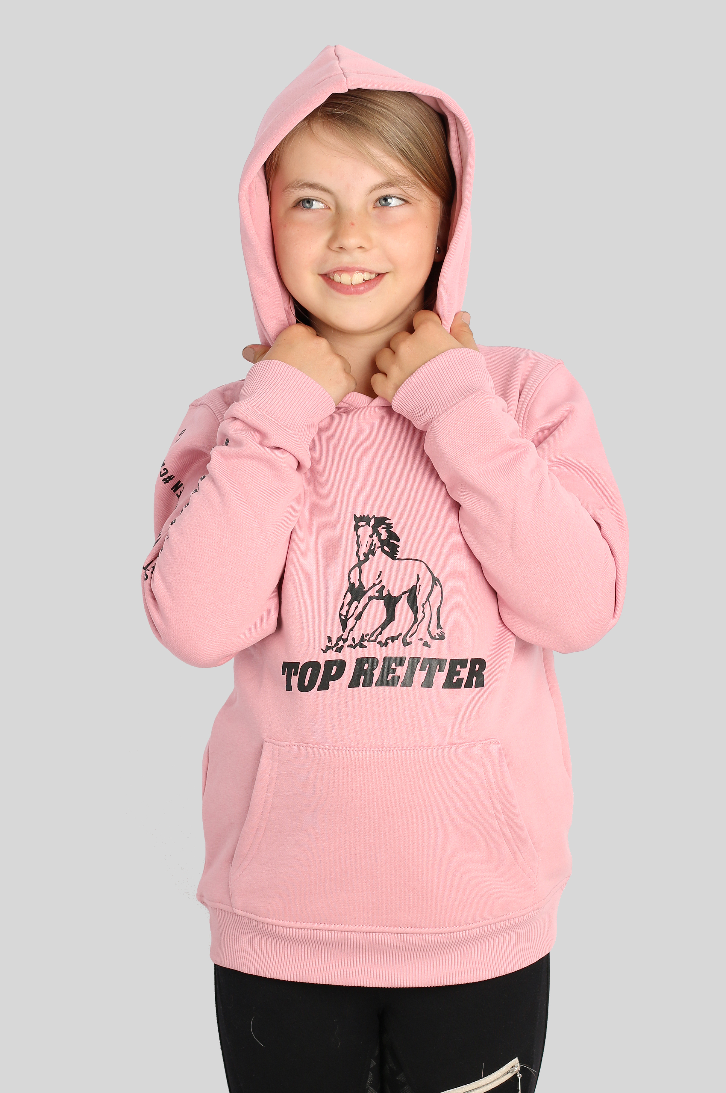 Top Reiter "Hestur" Hoddie barn - 5