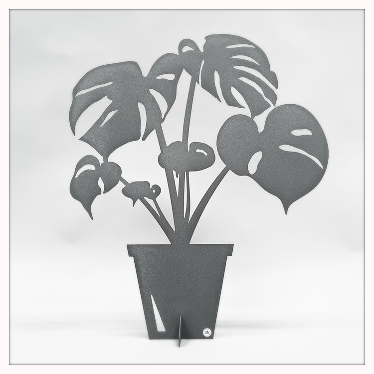 #Älskaplåt Monstera Liten  - 3