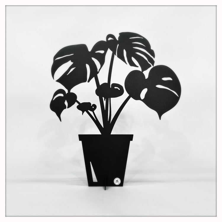 #Älskaplåt Monstera Liten  - 2