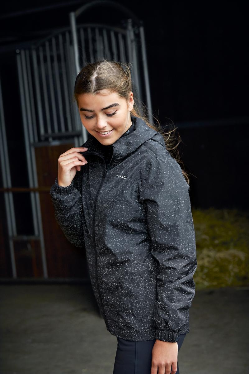 Equipage "Eira" Reflective jacket svart/grå - 4