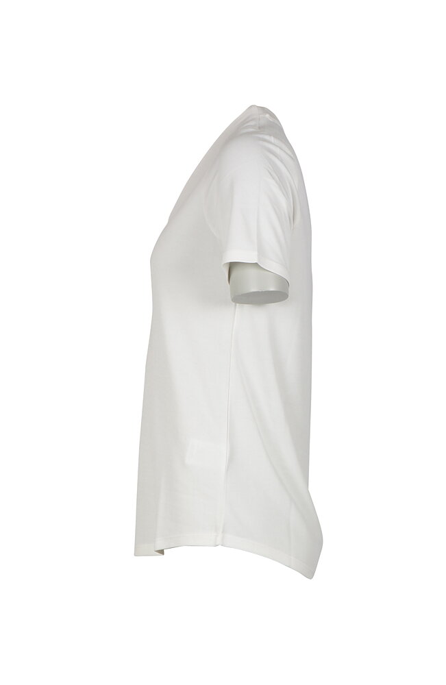 Topp Yr v-ringad offwhite