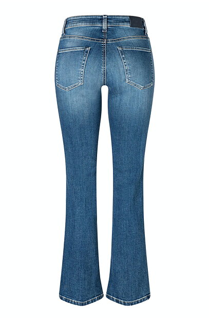 Jeans Paris flared mellanblå denim - 5