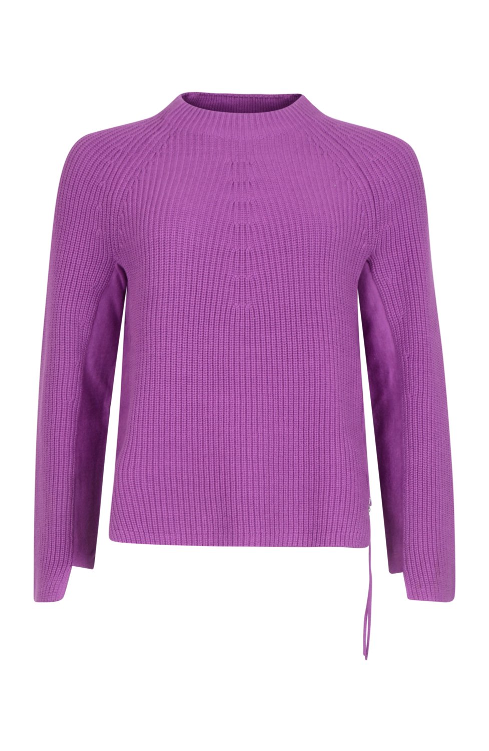 Jumper dragkedja i sidan lila