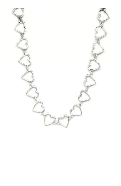 Halsband 1795 silverfärgat