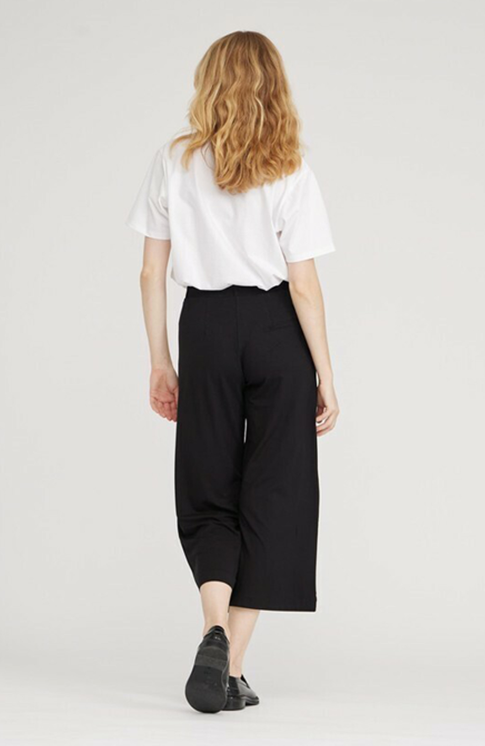 Mirakelbyxa Donna cropped trikå svart - 3