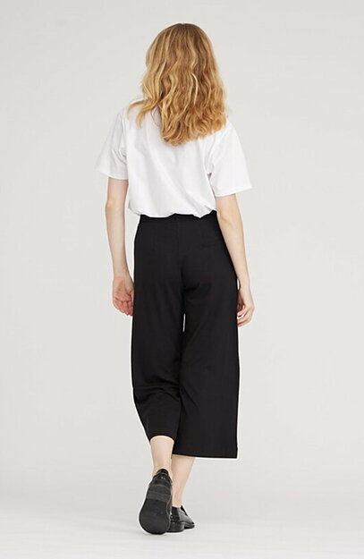 Mirakelbyxa Donna cropped trikå svart - 3