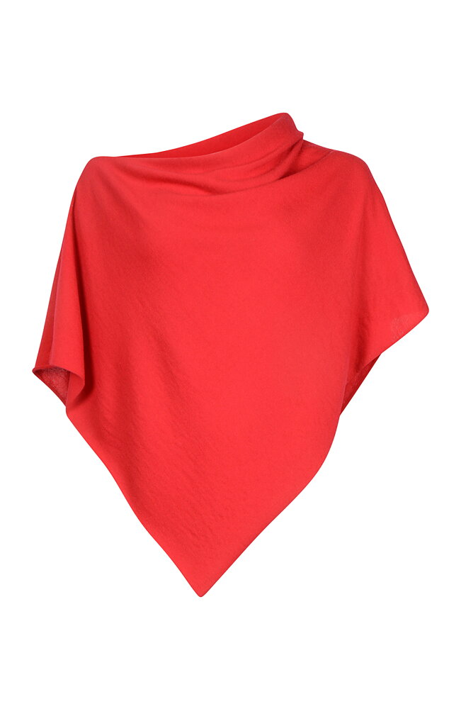 Poncho Paris röd