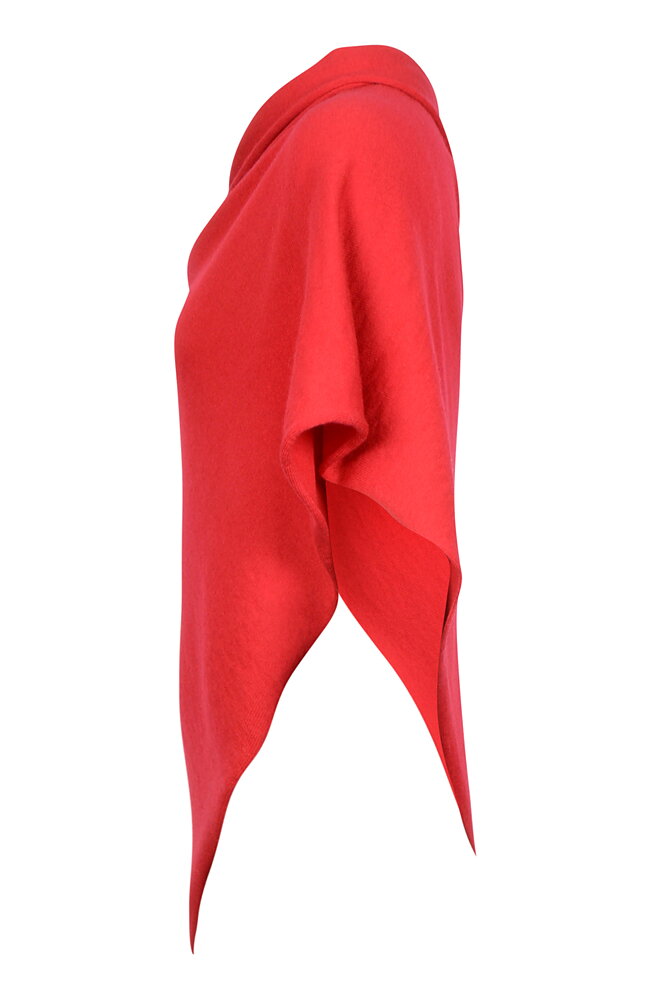 Poncho Paris röd